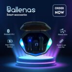 Ballenas BL-18-MELODY Bluetooth (Black, True Wireless)